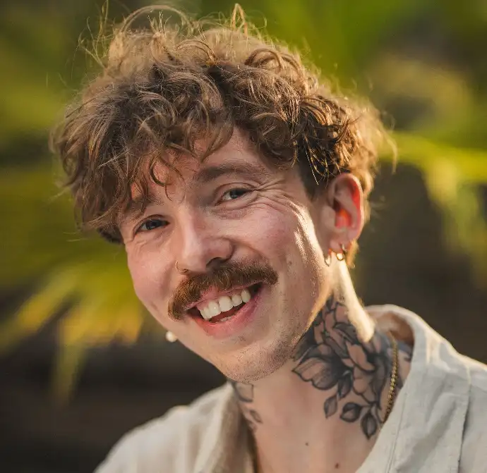 lachende fotograaf Arnhem