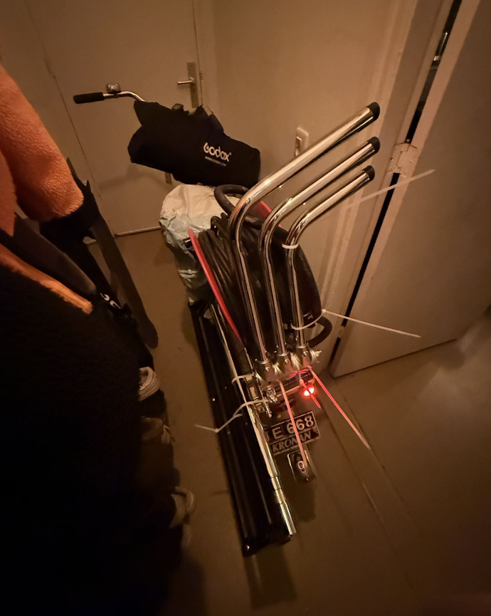 fiets met fotografiegear arnhem fotograaf